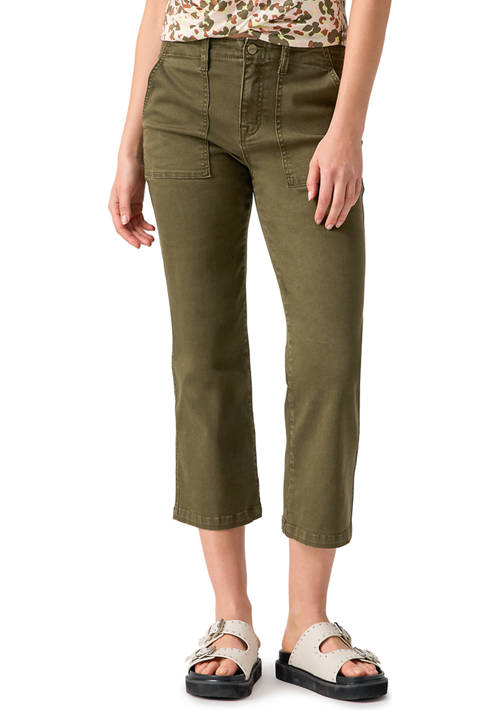 Sanctuary  Womens Vacation Cropped Pants